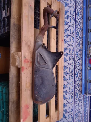 Escape para scooter Piaggio Vespa 49cc Original