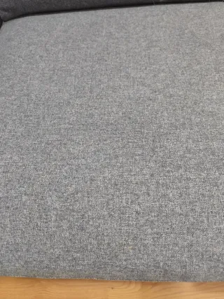 Sofá 2 plazas IKEA gris tela