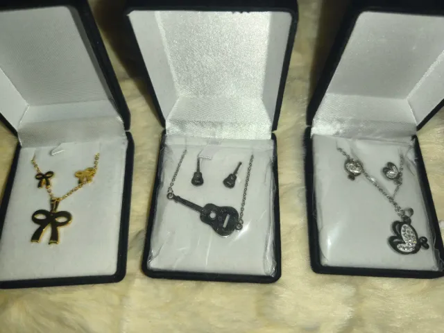 Conjunto de joyería acero inoxidable