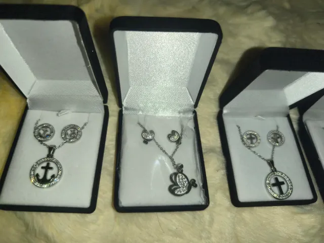 Conjunto de joyería acero inoxidable