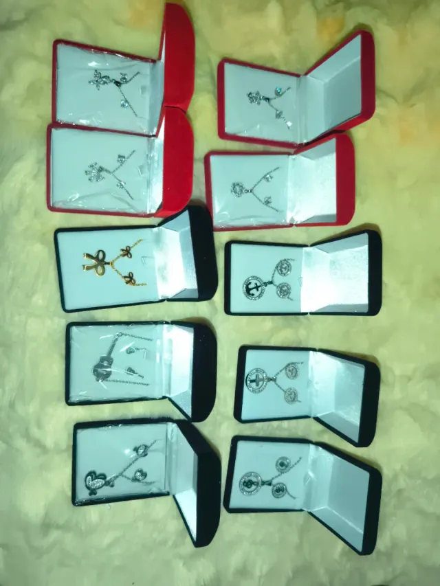 Conjunto de joyería acero inoxidable