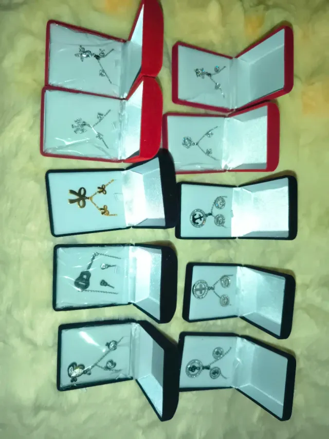 Conjunto de joyería acero inoxidable