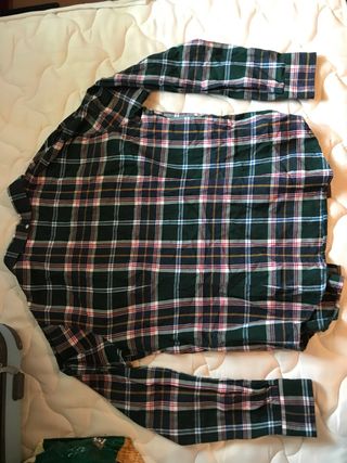 Camisa de cuadros SOLERA verde multicolor