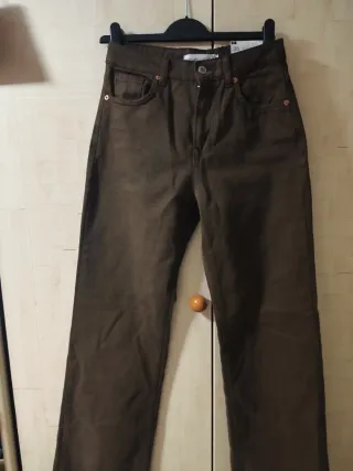 Stradivarius D92 Jeans Rectos Anchos Talla 36