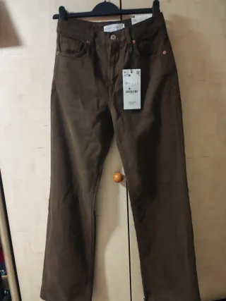 Stradivarius D92 Jeans Rectos Anchos Talla 36