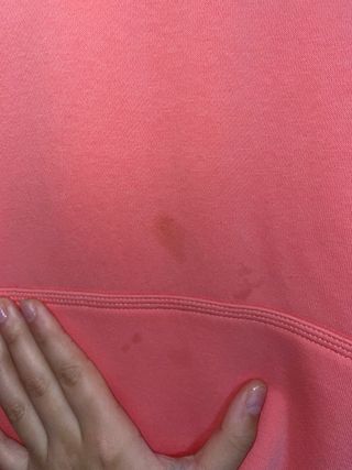 Sudadera Nike con capucha rosa mujer