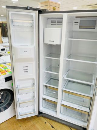 Frigorífico Americano Siemens acero inoxidable