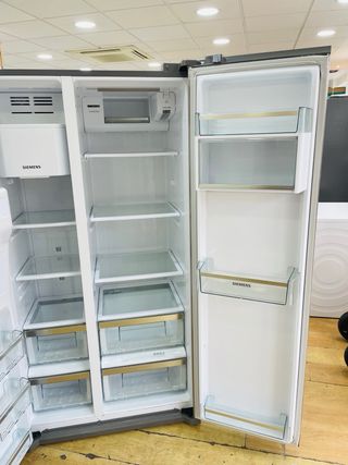 Frigorífico Americano Siemens acero inoxidable