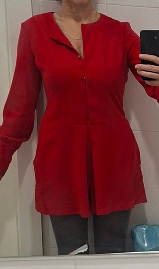 Mono Zara Rojo Talla M