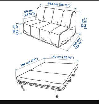 Sofá Cama Lycksele