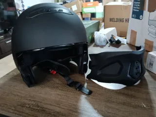 Casco Moto Negro Talla XXXL