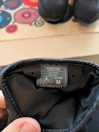 Botas moto Armure Milot Negras Impermeables