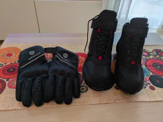 Botas moto Armure Milot Negras Impermeables