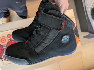 Botas moto Armure Milot Negras Impermeables