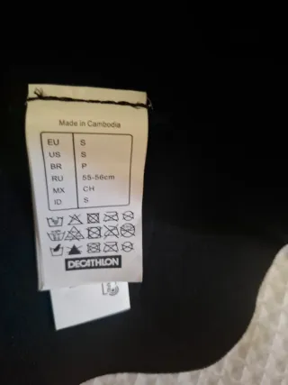 Gorro integral surf Talla S Decathlon.Un solo uso