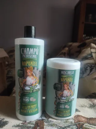 Champú y Mascarilla Rapunzel Dona Fibra