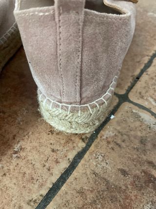 Zapatillas esparto rosa en perfectas condiciones