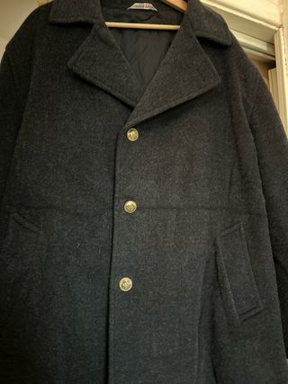 Cappotto lana e cashmere grigio