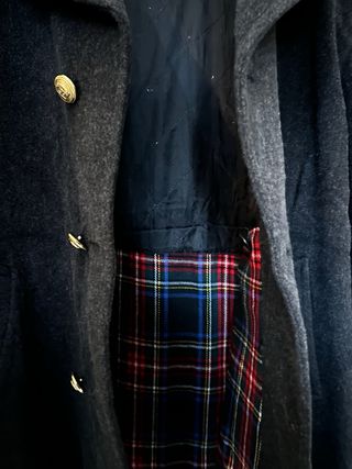 Cappotto lana e cashmere grigio