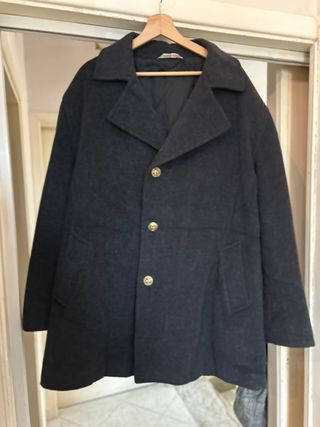 Cappotto lana e cashmere grigio