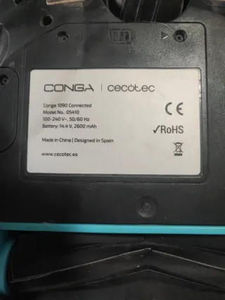 Robot Aspirador Cecotec Conga 1090