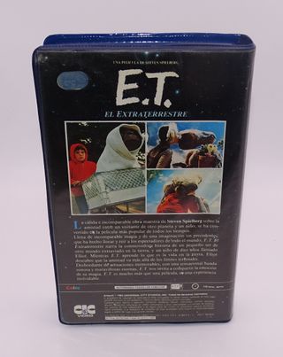 Pelicula VHS E.T Primera Edición Videoclub