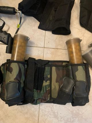 Marcadora de Paintball Negra