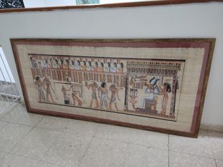 Cuadro Papiro Egipcio 182x84cm