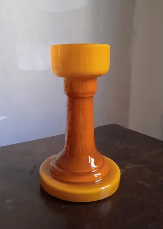 Jarrón de vidrio estilo escandinavo vintage