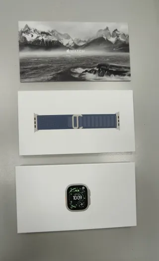 Apple Watch Ultra Titanio Grigio/Arancio