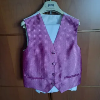 Traje comunión niño talla 8 y zapatos talla 35