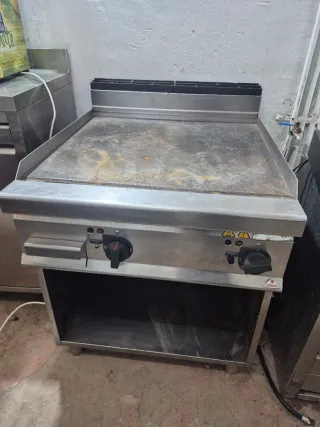 Plancha profesional acero inoxidable