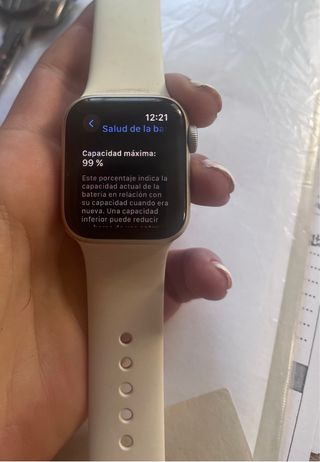 Apple Watch SE (GPS) 2ª Gen Plata/Blanco