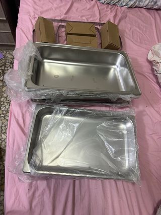 Recipientes Rectangulares Acero Inoxidable