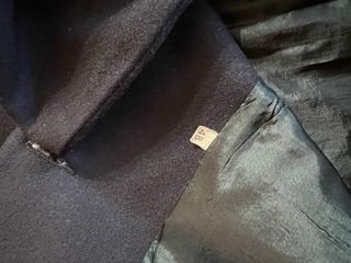 2 Cappotti donna blu taglia 48