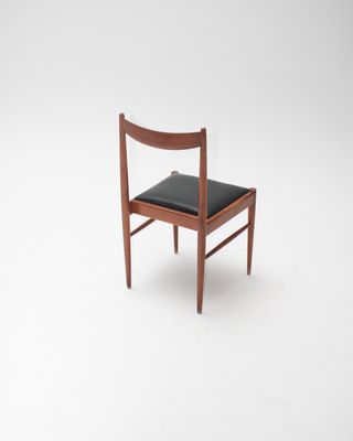 Sedie in stile scandinavo in legno, set di 6