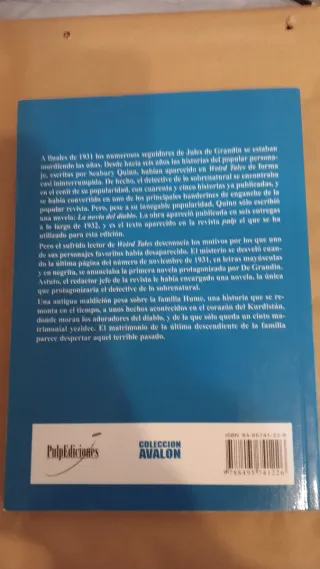 La novia del diablo. Seabury Quinn. PRIMERA EDICIÓ