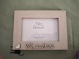 Marco fotos Mi Padrino Demark madera