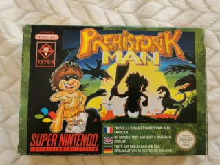 Prehistorik Man Super Nintendo SNES