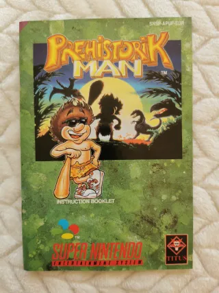 Prehistorik Man Super Nintendo SNES