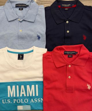 Lote 4 Polos U.S. Polo Assn. Talla M