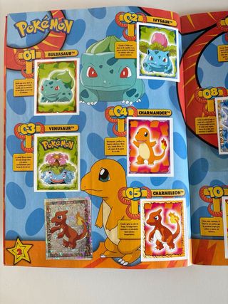 Álbum de Cromos Pokémon - Merlin Collections