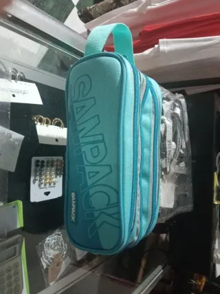 Estuche escolar SANPACK azul