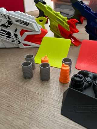 Pistola Nerf Nitro Lanza Coches