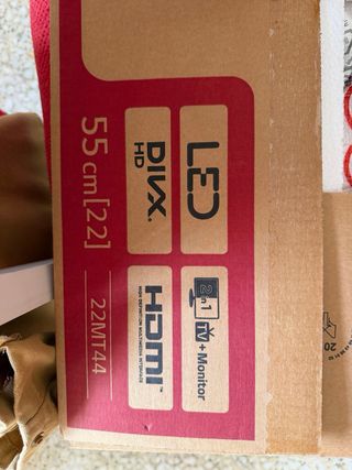 Televisión LG Negra