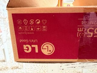 Televisión LG Negra