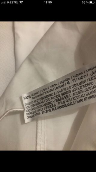 Funda de almohada Zara Home algodón