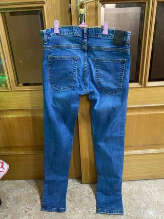 Vaqueros Zara Man Azules Slim Fit