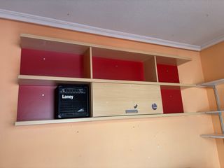 Dormitorio juvenil con cama nido.