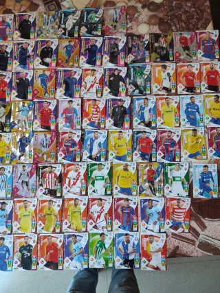 218 cromos fútbol temporada 21-22